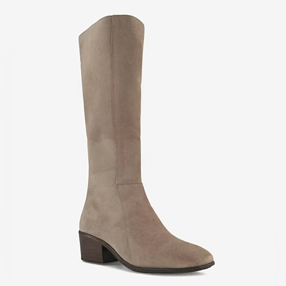 NAOT Gift Knew High Boots in almond suede - Brand new